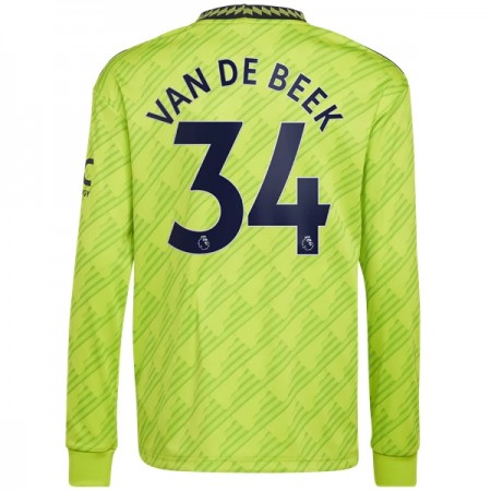 Manchester United Van De Beek 34 Treći Nogometni Dresovi 2022-23 L/S Manchester United Van De Beek 34 Treći Nogometni Dresovi 2022-23 L/S